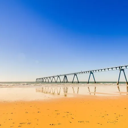 Petite Maison Mitoyenne A - Bourg Apartman Biscarrosse